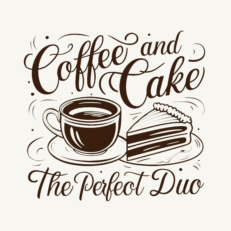 Kaffee und Kuchen – das perfekte Duo.