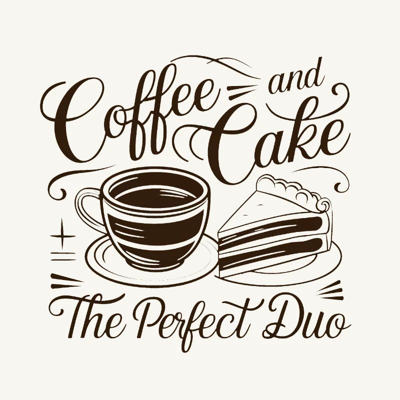 Kaffee und Kuchen – das perfekte Duo.