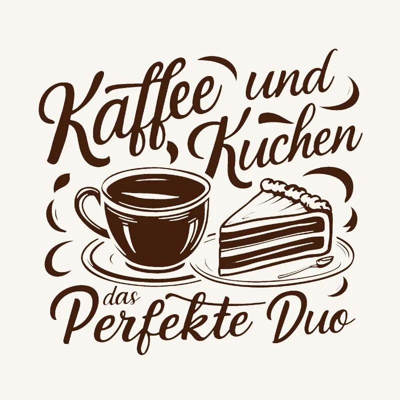 Kaffee und Kuchen – das perfekte Duo.