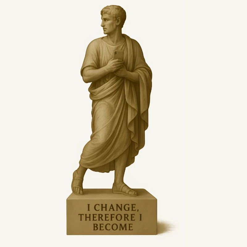 Classical Philosophy Sculpture