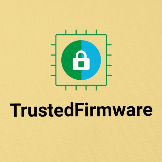 TrustedFirmware Logo verticle no org