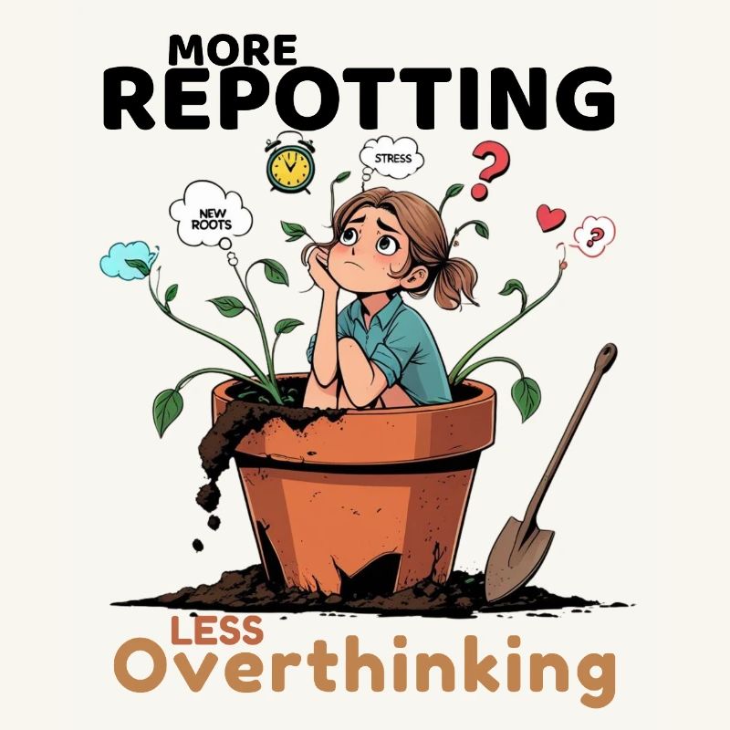 Overthinking? Time for repotting!