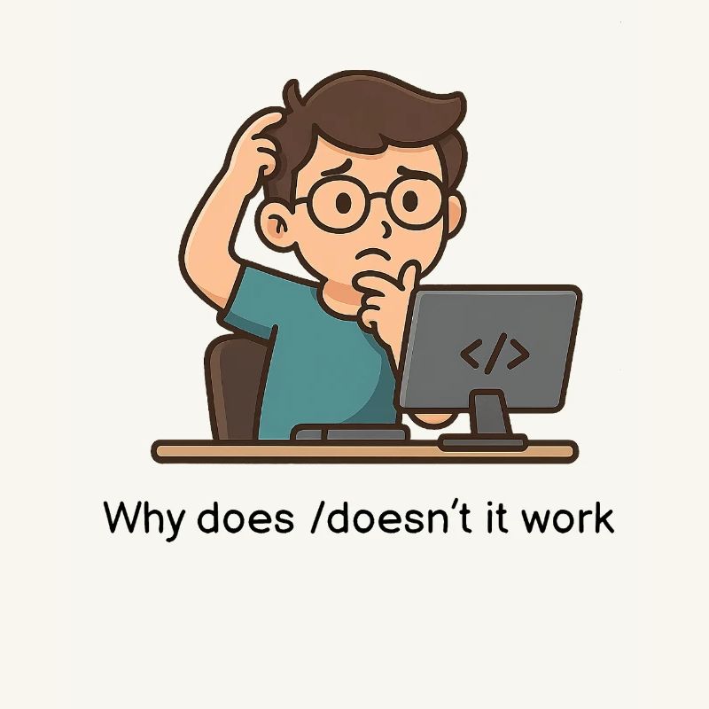 Why does/doesn't it work