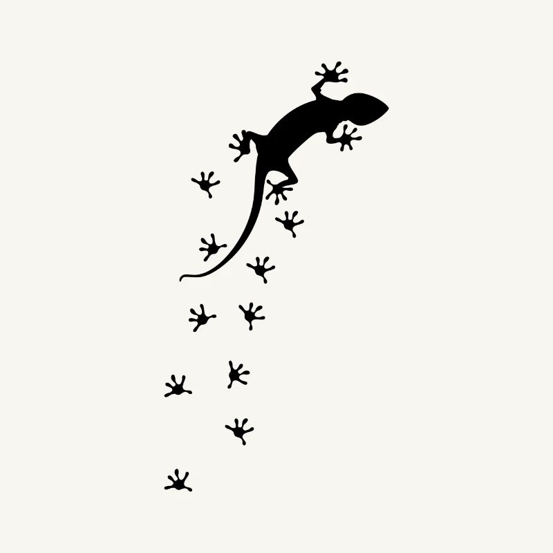 Reptilien Eidechse Geschenk Spruch