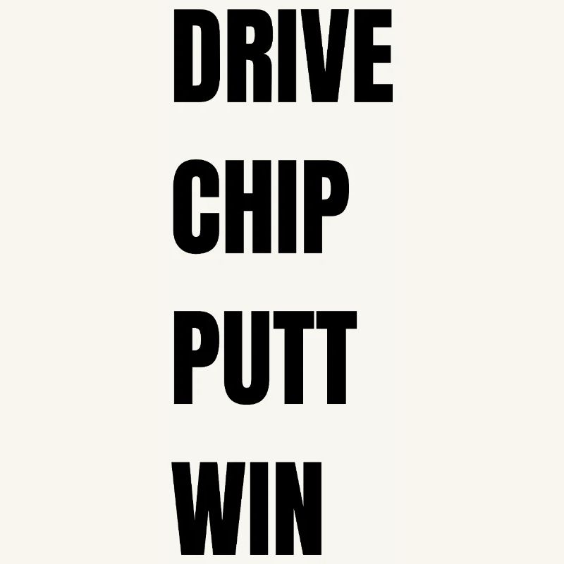 Golf Drive Chip Putt Win