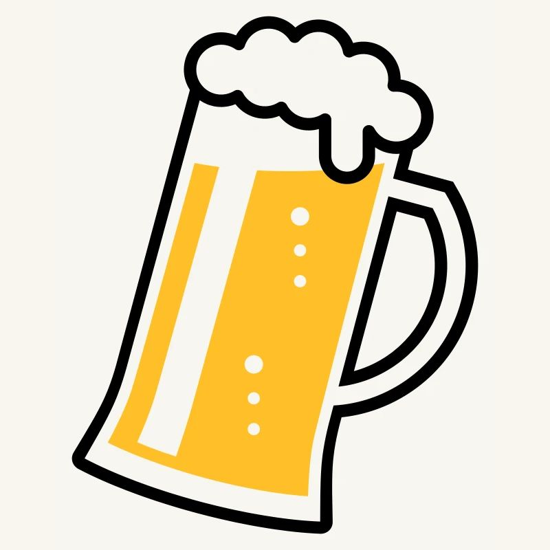 Maßkrug (Bier / Bierseidel / Bierglas / R /// 2C) 