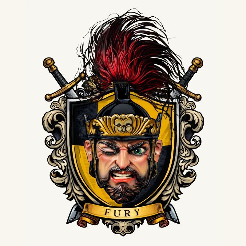 Fury Shield Warrior Crest
