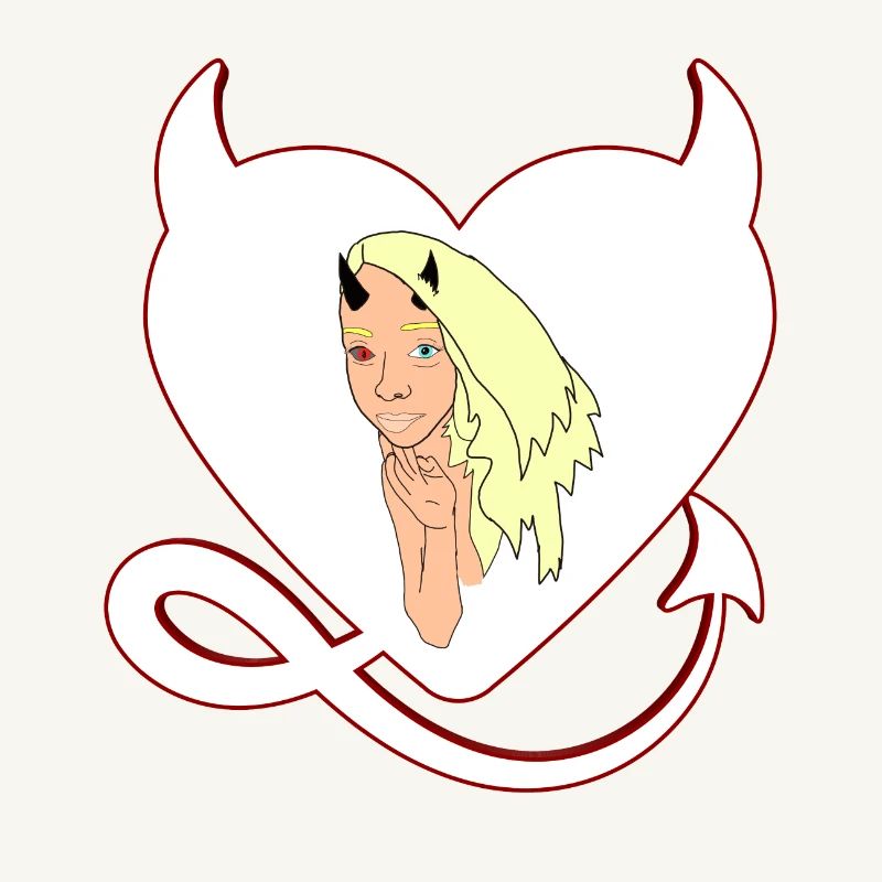 Devil with devil's heart Devil devil's female