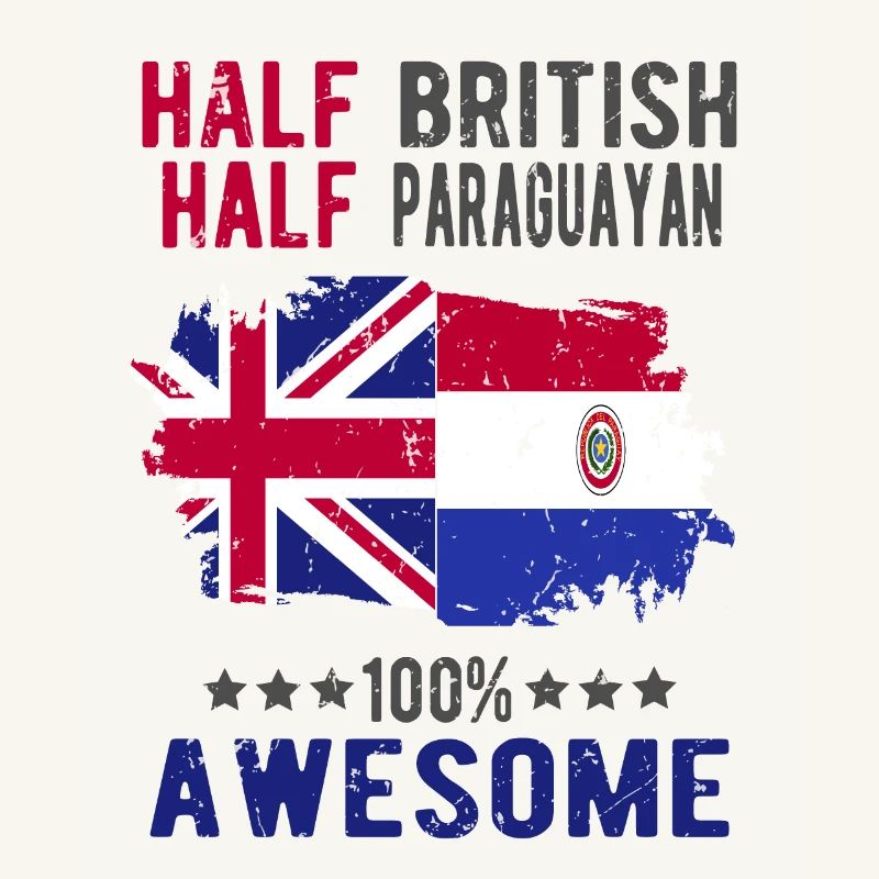 Half British Half Paraguayan