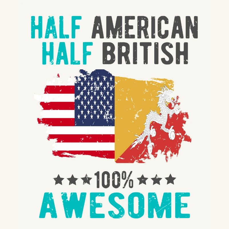 Half American Half British
