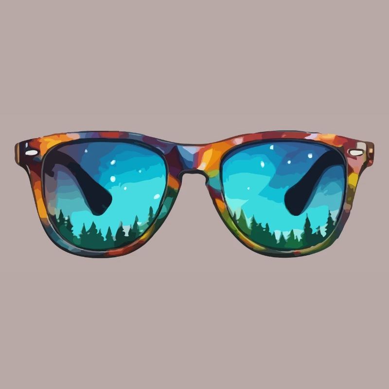 Lunettes de soleil / Reflection / Forest / Reflection
