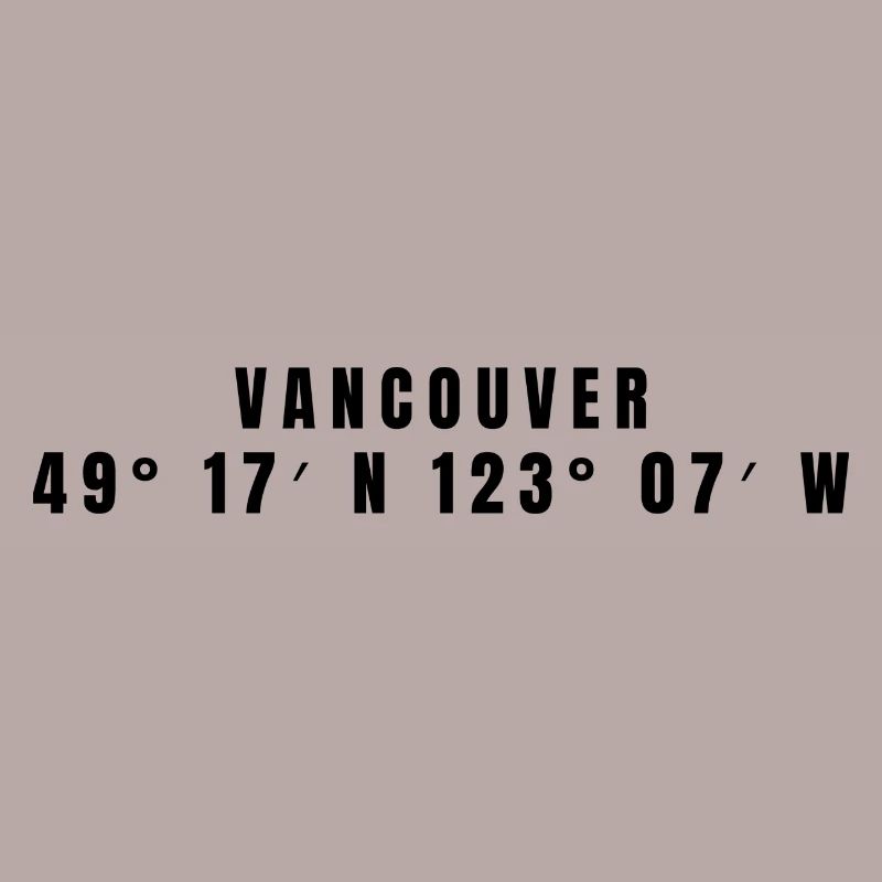 Vancouver, Canada Coordinates