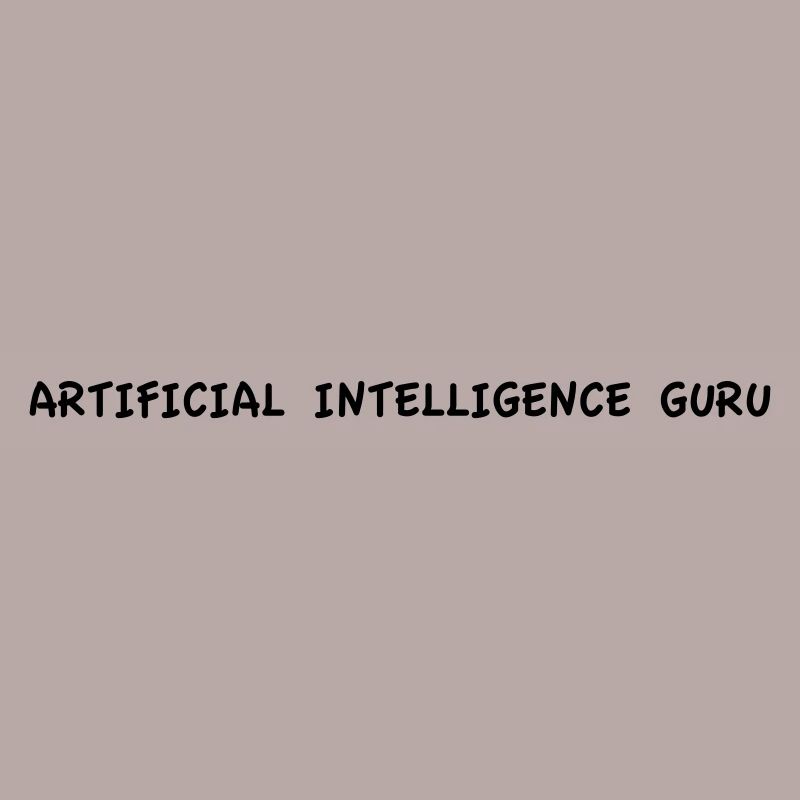 Artificial Intelligence Guru