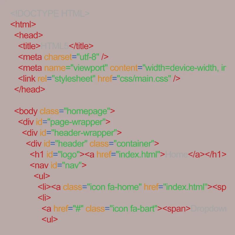 HTML5 code