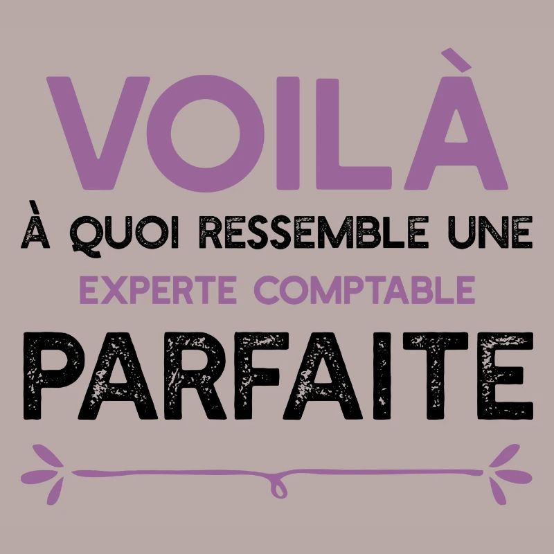Une Experte comptable parfaite cadeau