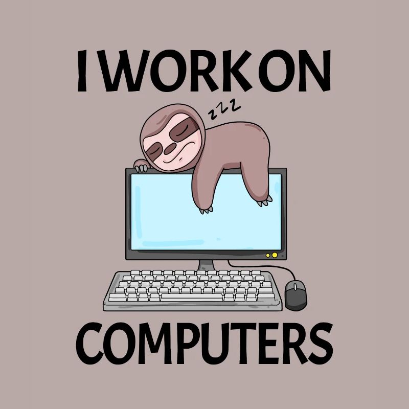 Computer Nerd Programmer Men Gift