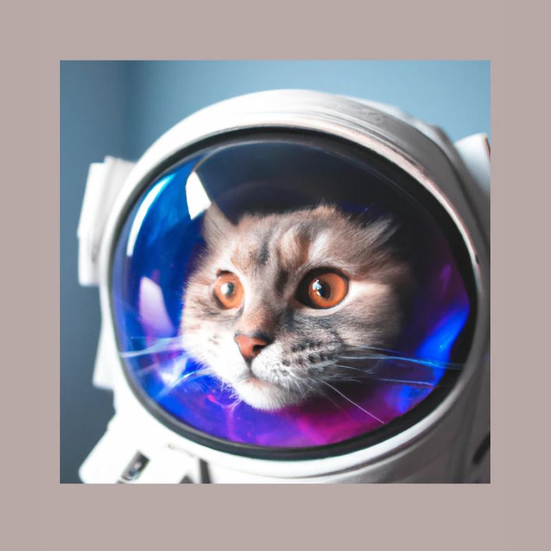 Chat dans l’espace