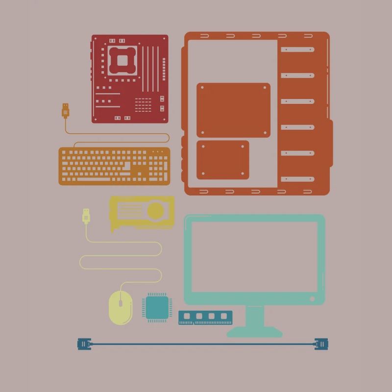 Retro Hardware Admin IT Operations Computer Scientist