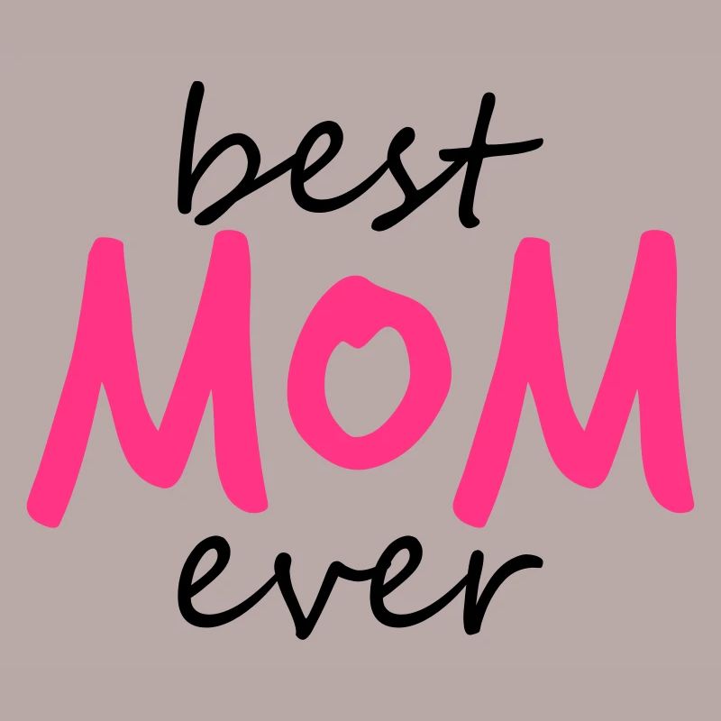 text best mom ever sticker sticker button love