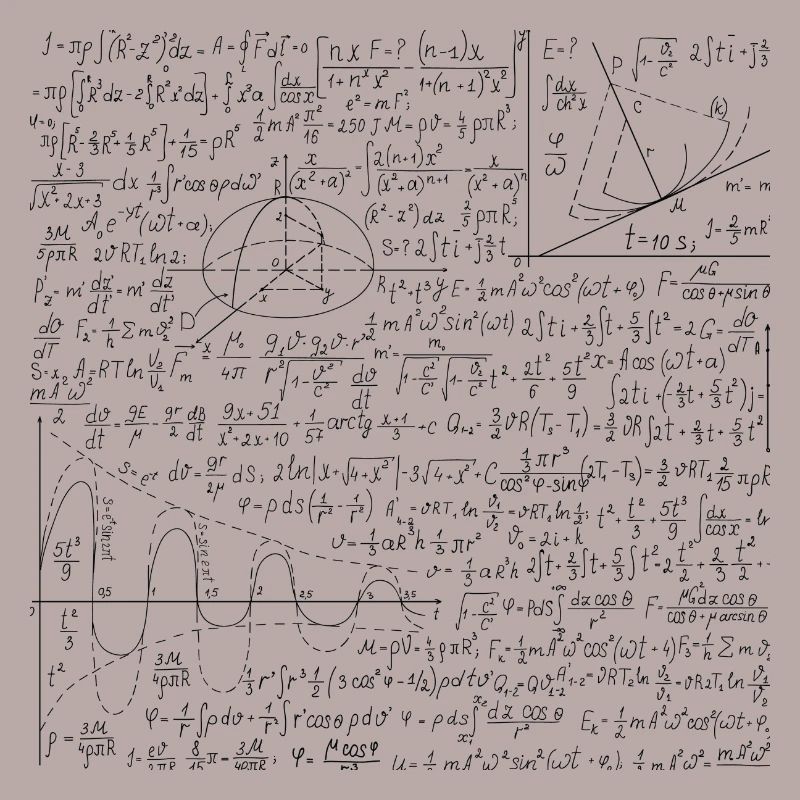 Formule mathématique - Math Equation Pattern Lover Cadeau