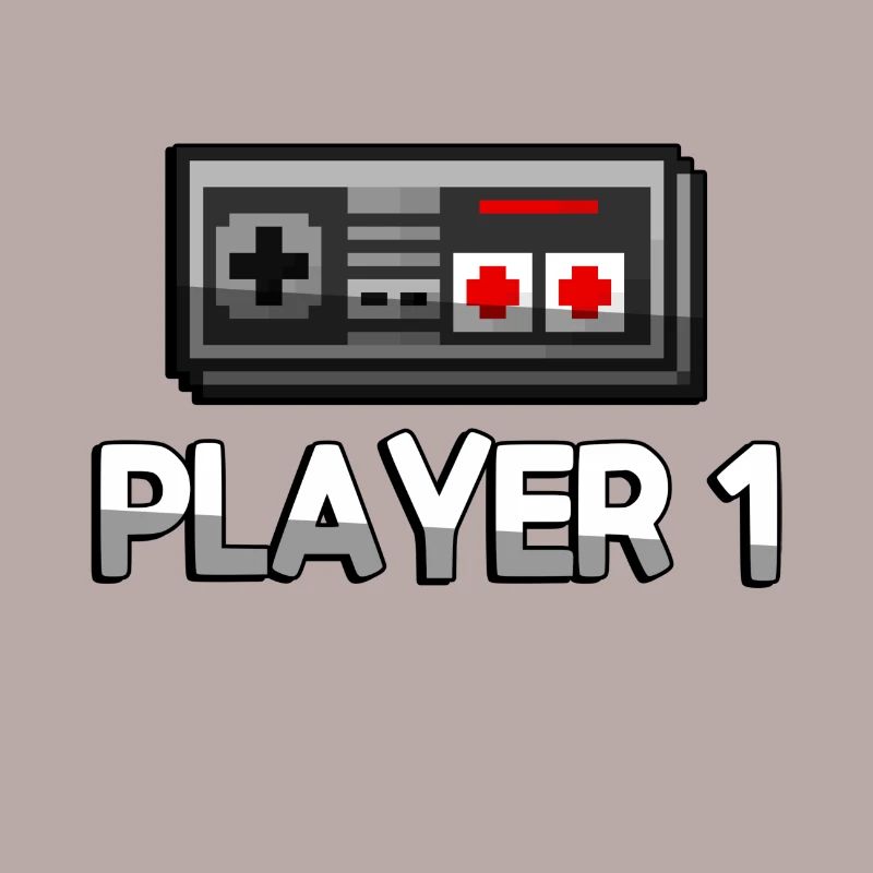 PLAYER 1 + NES Controller - Gaming