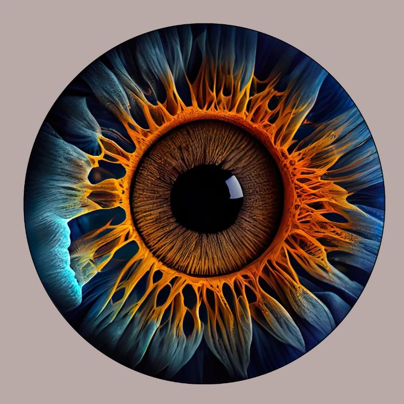 Un iris comme système d’identification biométrique
