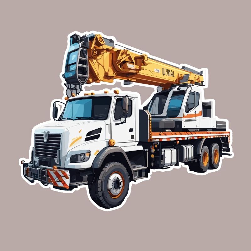 Crane / construction site / winch / crane system