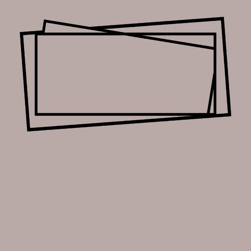 Black Square Lines Strokes Frames