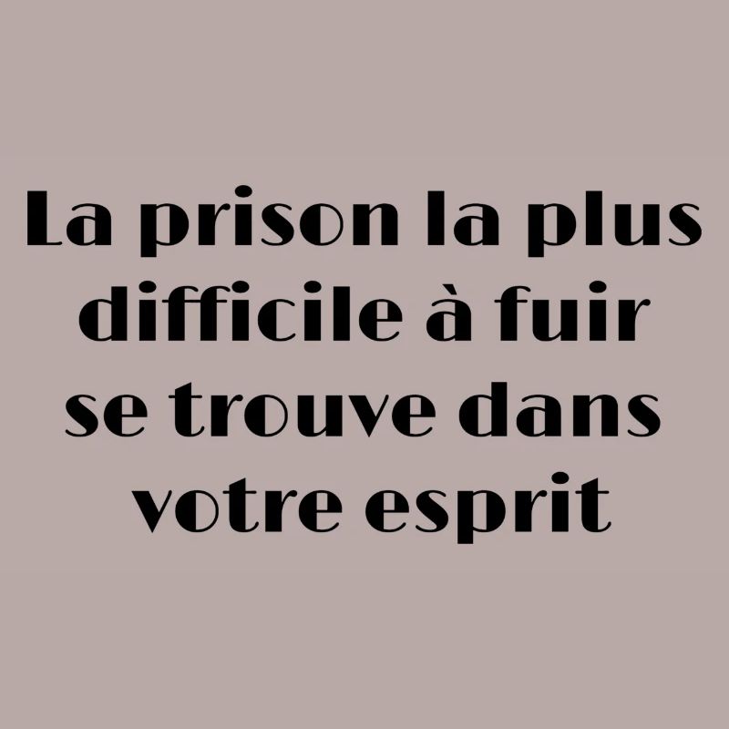La prison la plus difficile à fuir se trouve...