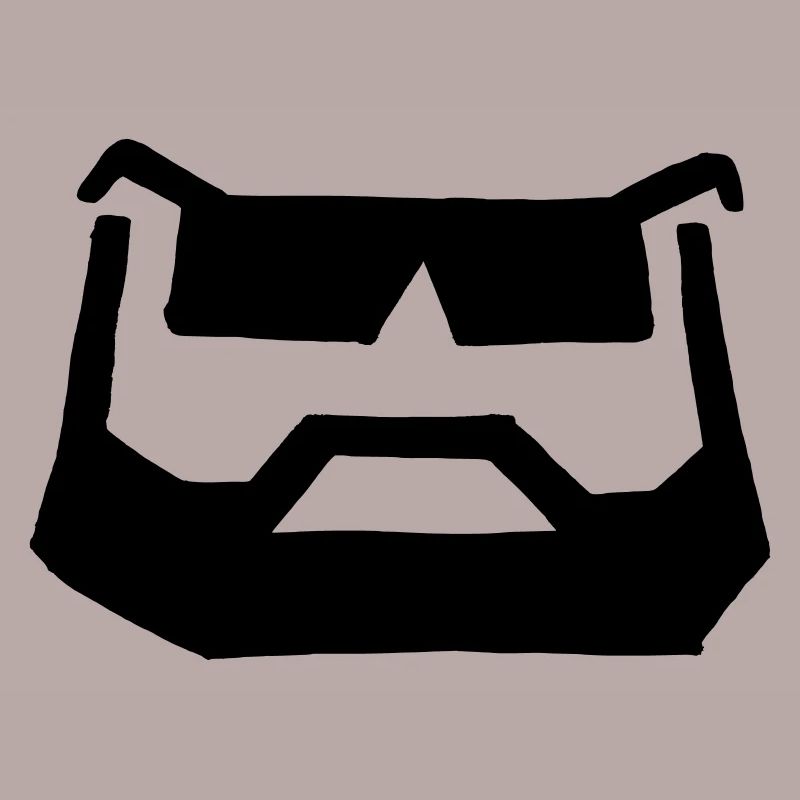 lunettes de barbe