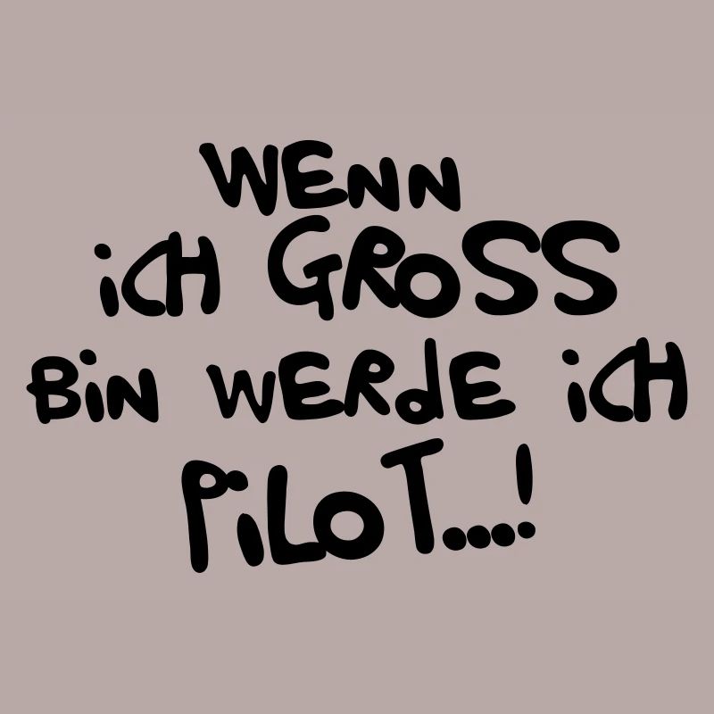 Ich werde Pilot