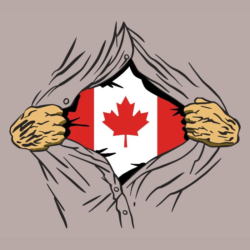 Drapeau du Canada Feuille d’érable Drapeau canadien Canada