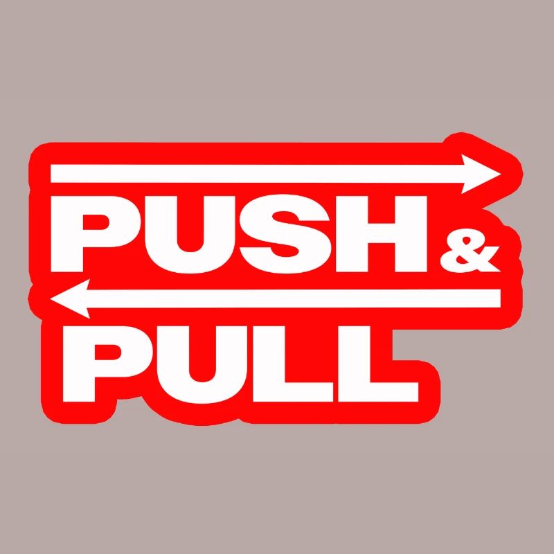 Push and Pull Red