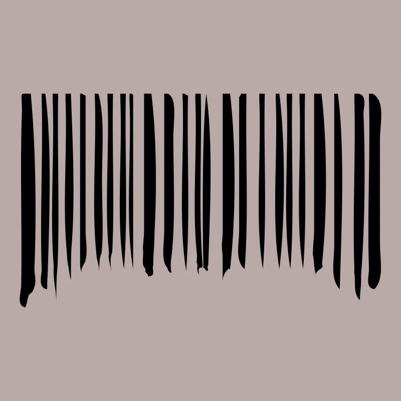 Barcode Strokes Lines Scribbled Barcode Scan