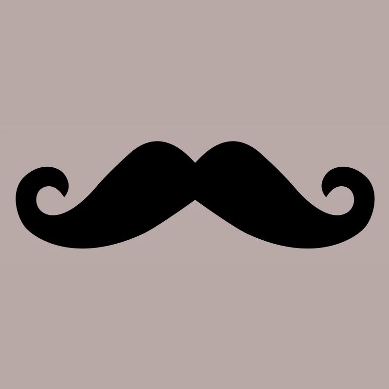 Handlebar mustache