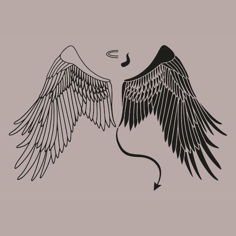 Which One Will Guide Me Today – Angel Demon Devil