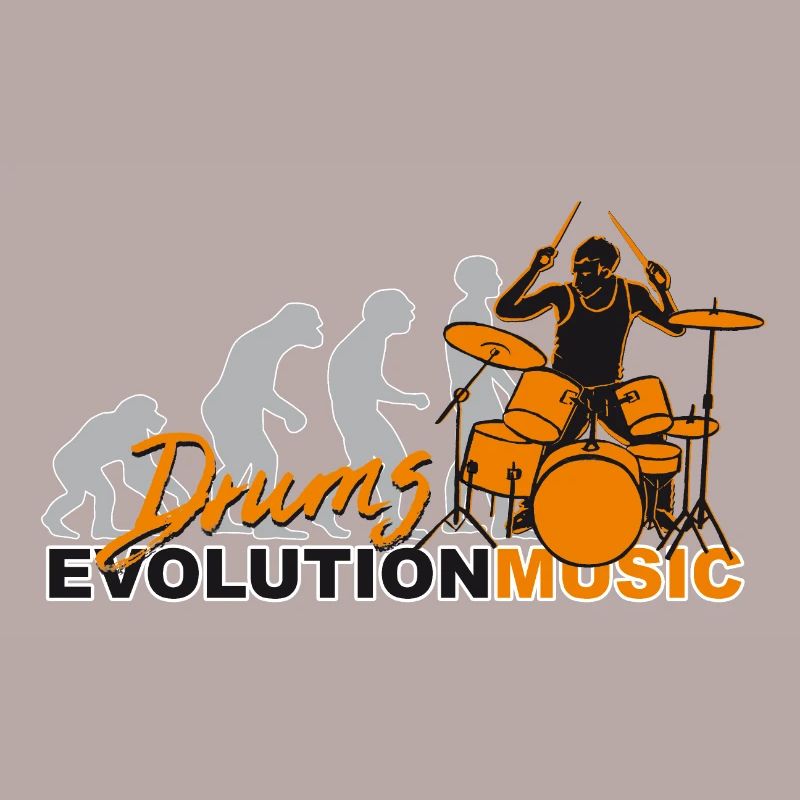 Drums, drummer, drums, evolution music