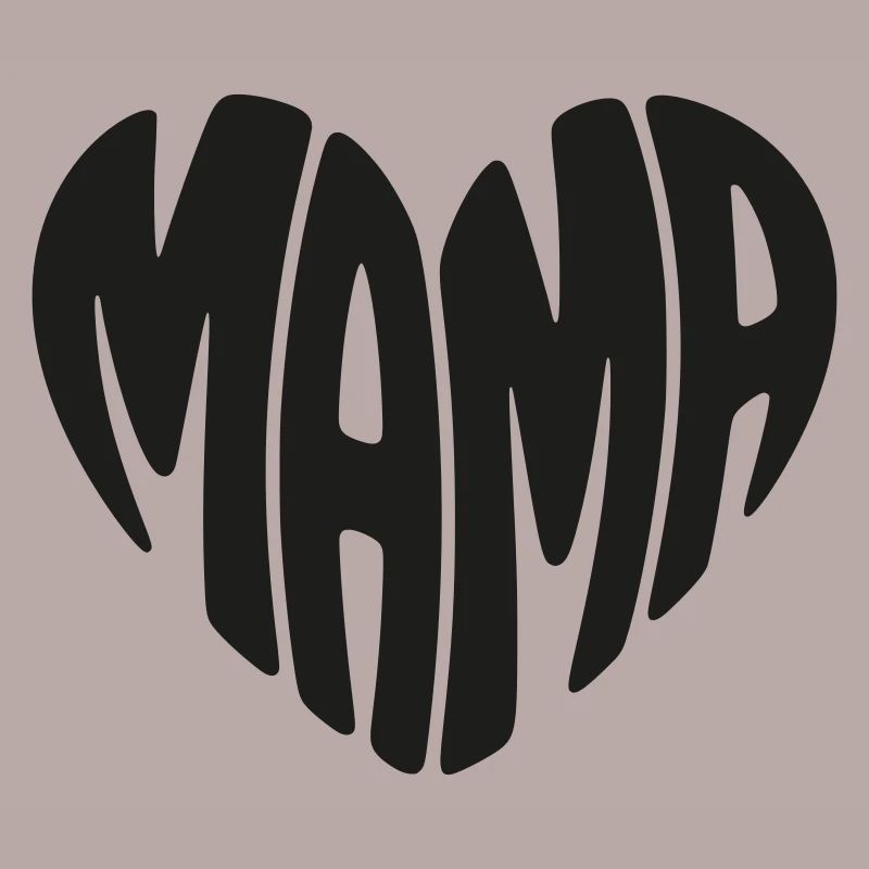 Mama Herz Form Mutter Herzform Muttertag Geschenk