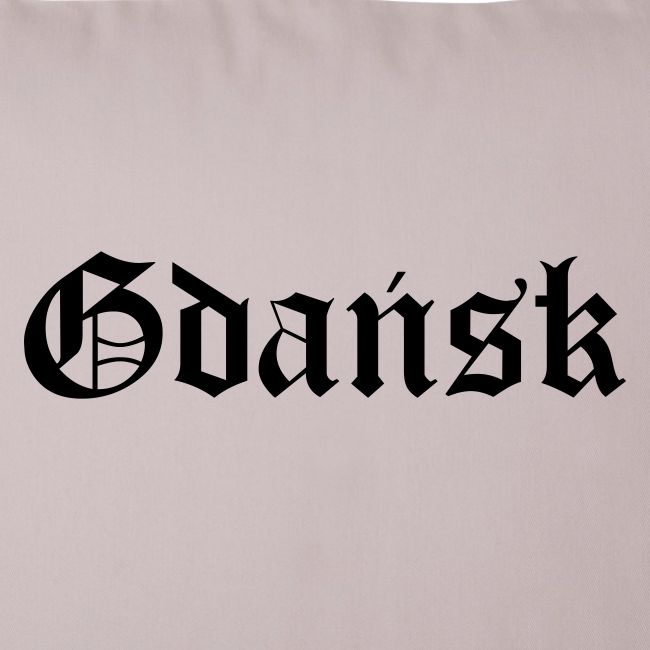 Gdańsk Typography design