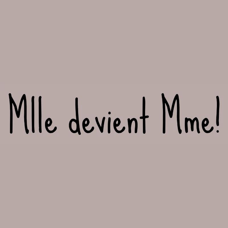 Mlle devient mme