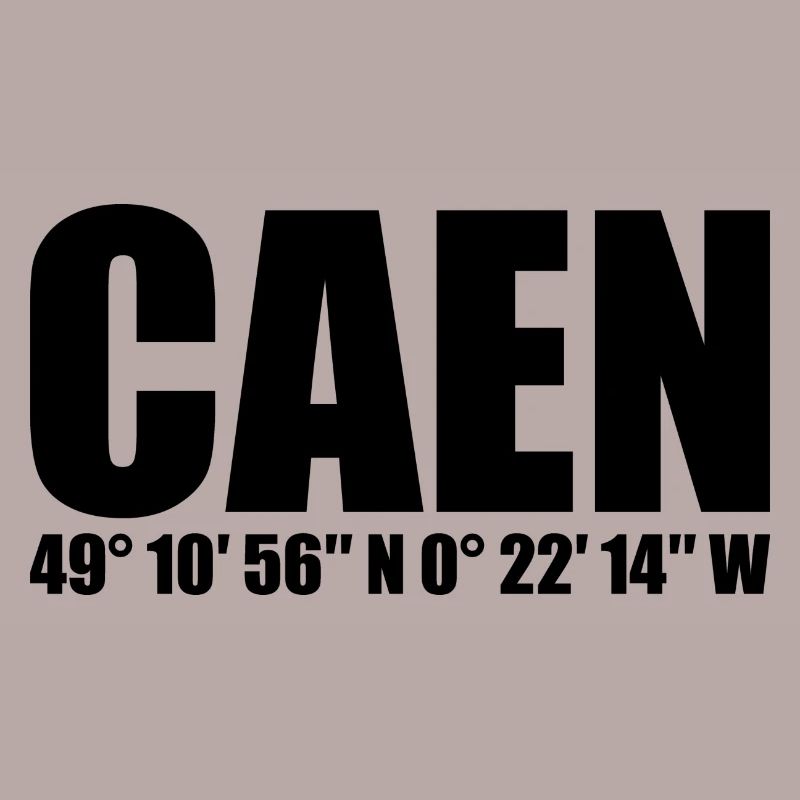 Caen Coordinates