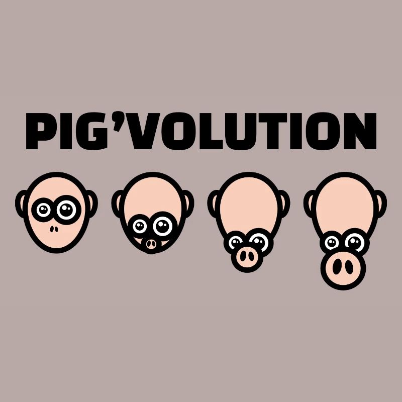 Schweinevolution - Evolution des Menschen