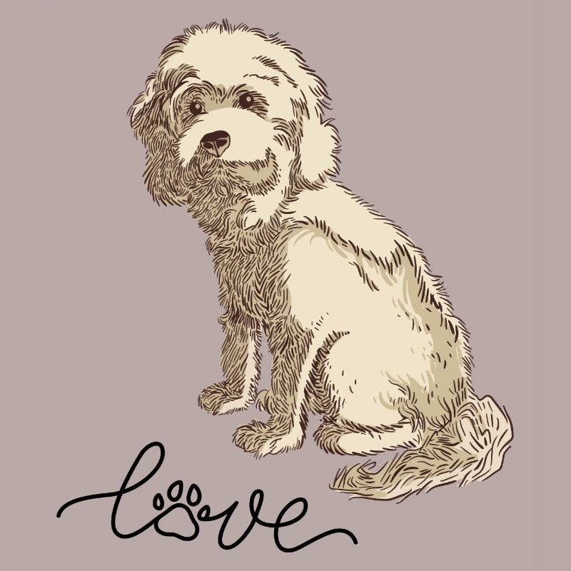 Cockapoo Cocker Spaniel Caniche Caniche miniature amour de chien