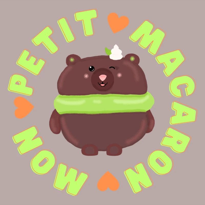 mon petit macaron Bär