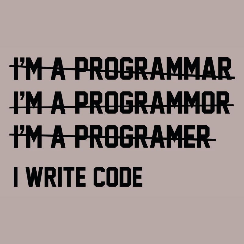 J’écris du code