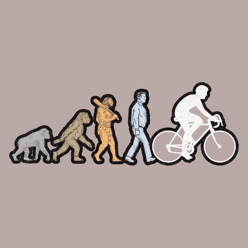 Vélo Evolution Blanc Grunge