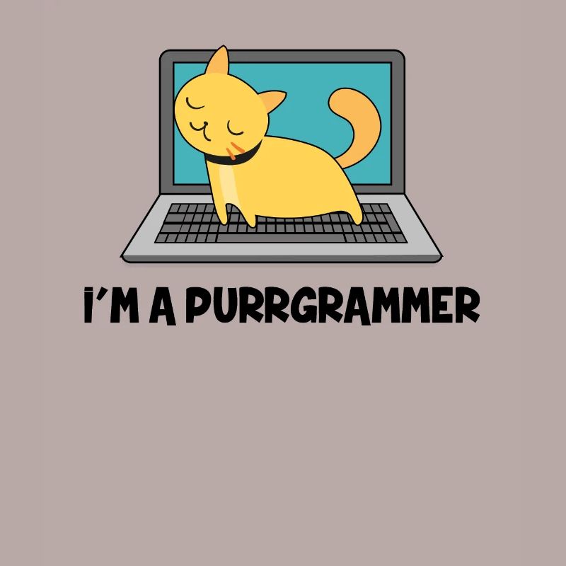 Cadeau de Nerd d'ordinateur de programmeur de chat de chat