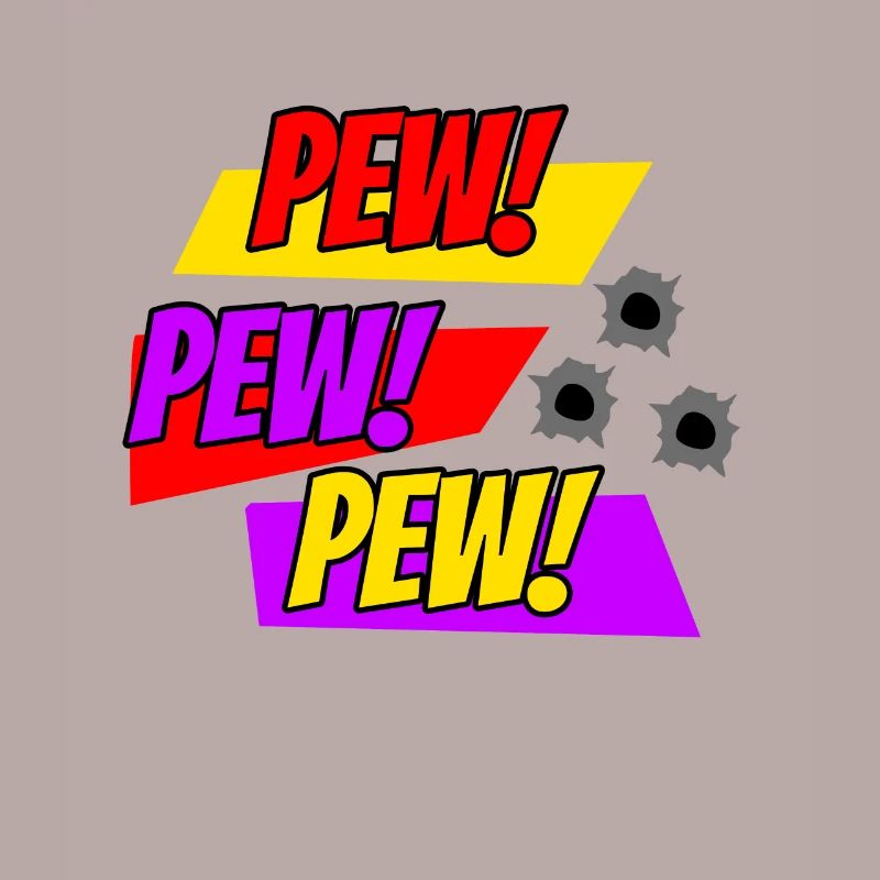 Comic PEW PEW Comic Style