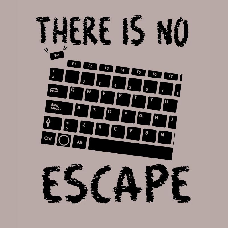 Nerd Geek Wortspiel Escape Coder lustig Geschenk