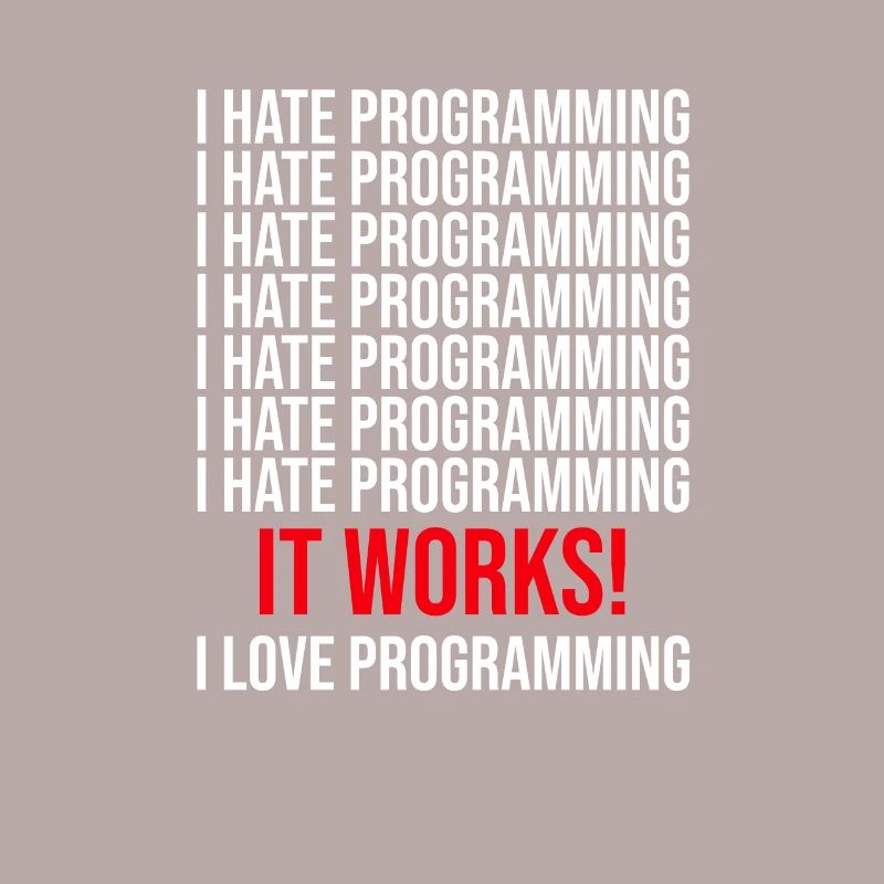 Programmierer Ich Hasse Programmieren